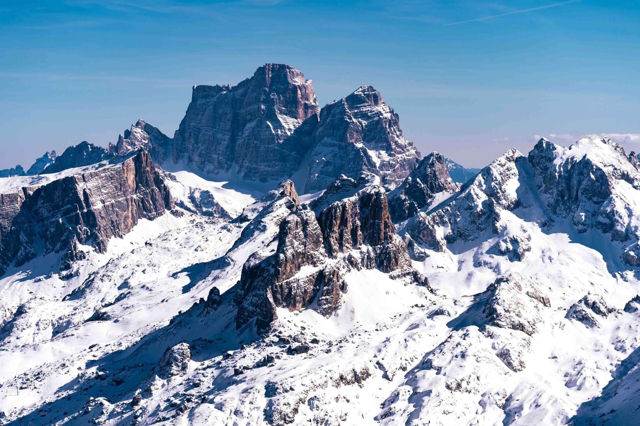 Panorama dalla Cime del Lagazuoi-cortinadampezzo.it