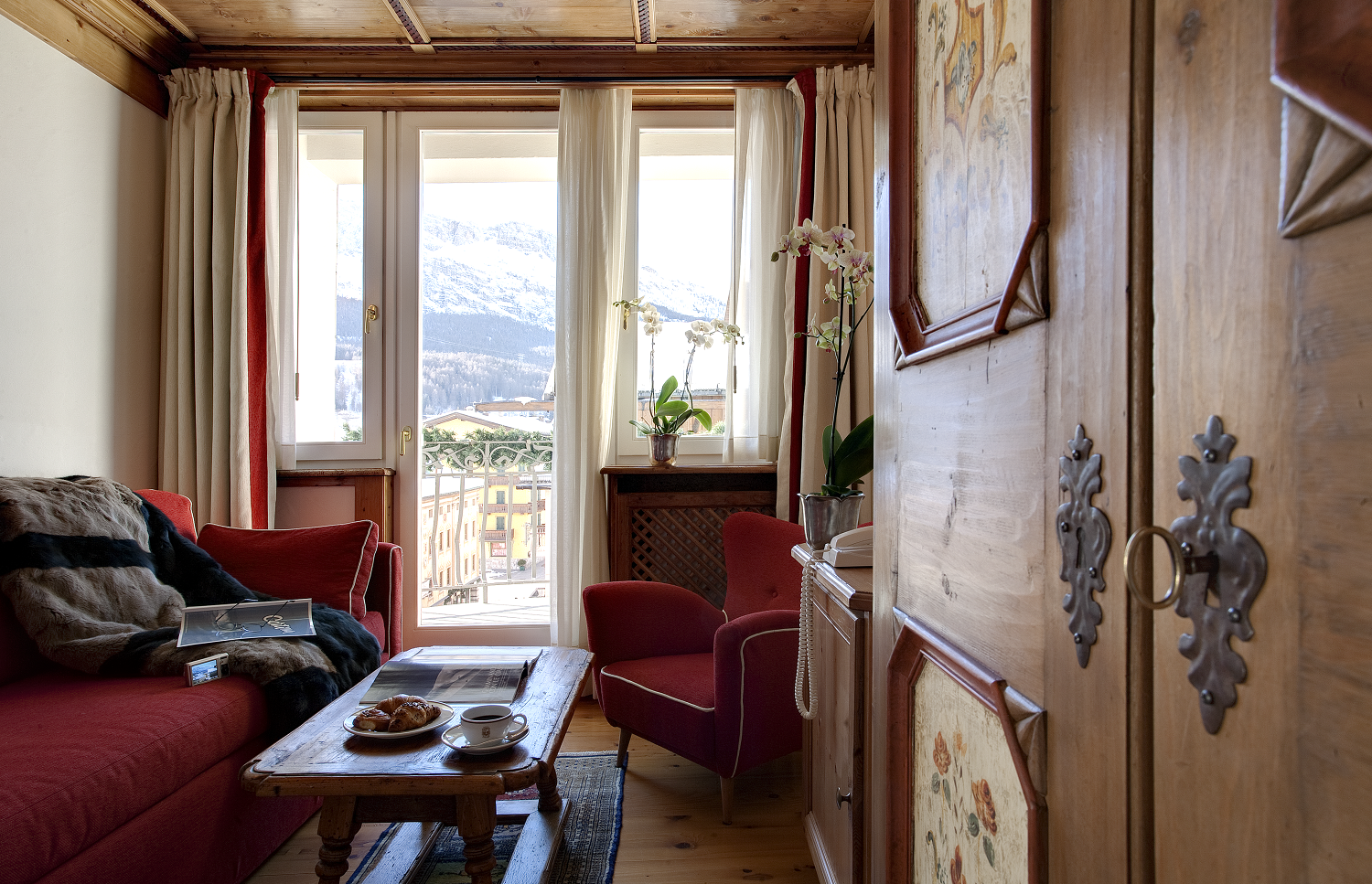 Hotel Cortina_Suite Deluxe N - Living